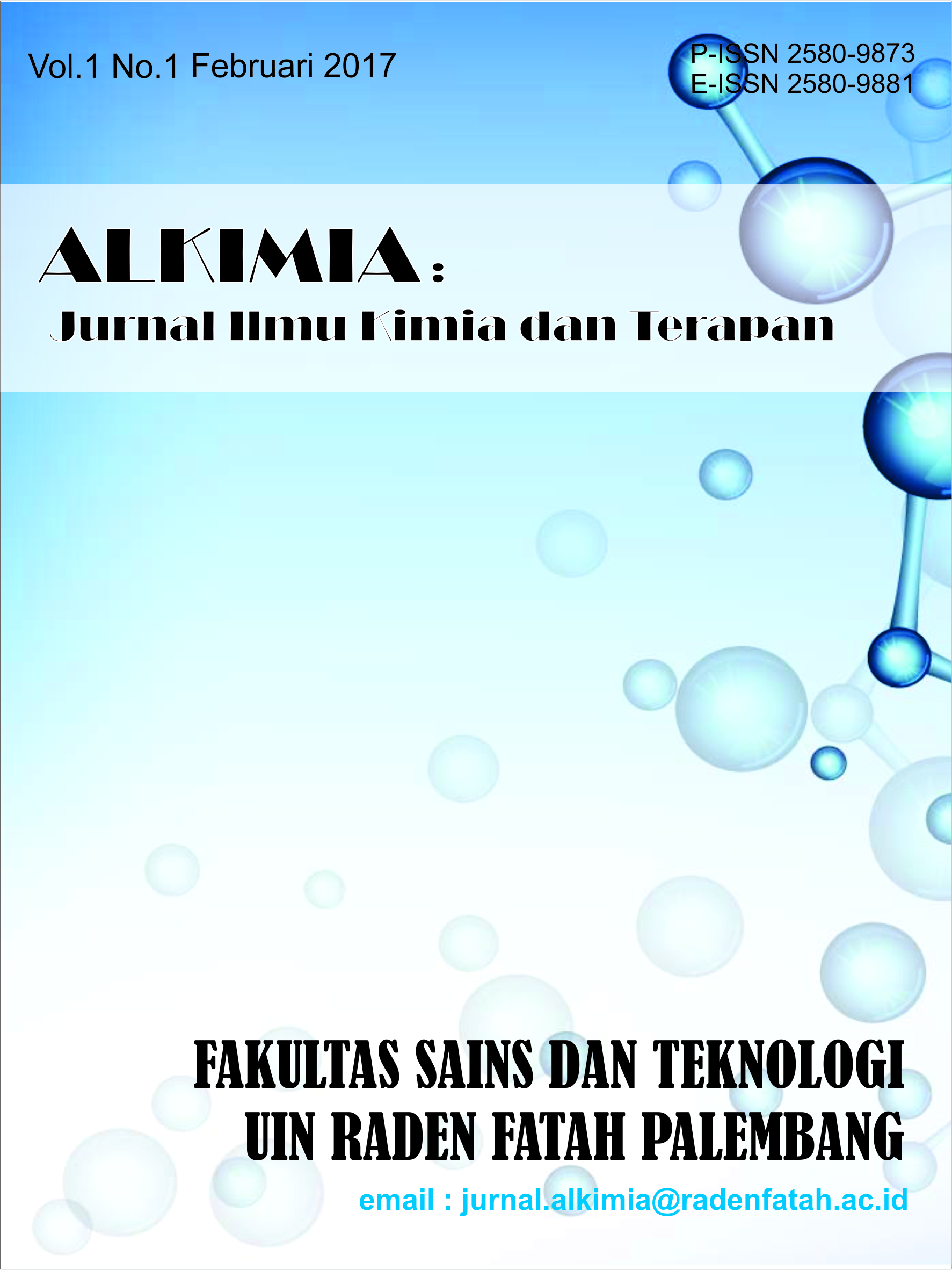 					View Vol. 10 No. 1 (2026): ALKIMIA
				