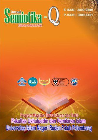 Jurnal Semiotika-Q Kajian Ilmu al-Quran dan Tafsir